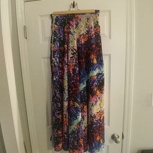 Multi coloured maxi skirt from Bevello